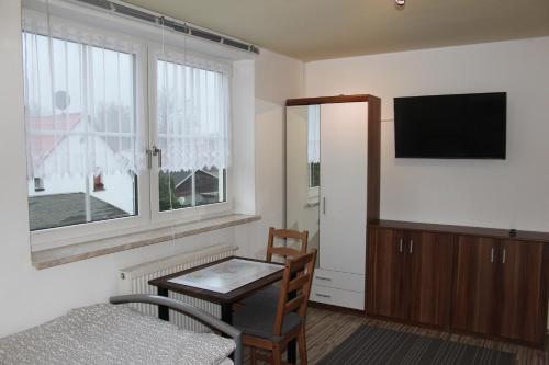 Televisyen dan/atau pusat hiburan di Apartment Marx