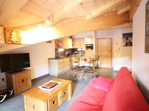 Appartement récent, 3e étage, exposé Sud-Est, à 10mn des pistes, balcon, parking et casier à skis - FR-1-623-199