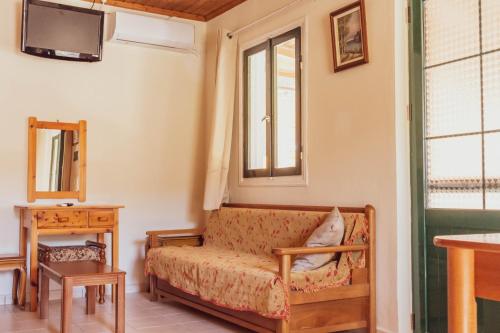 Χώρος καθιστικού στο Apagio Apartments