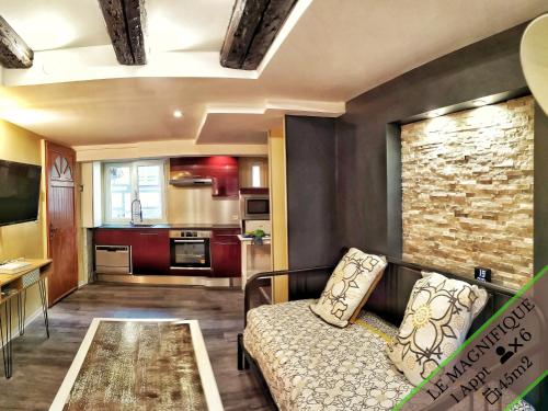 Η κουζίνα ή μικρή κουζίνα στο Splendide Appartement Barr - Route du Vins