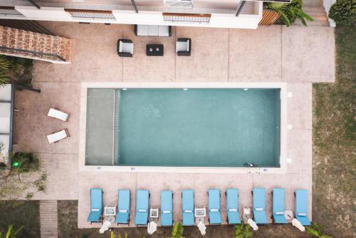 Kolam renang di atau dekat dengan Bruma Luxury Residence