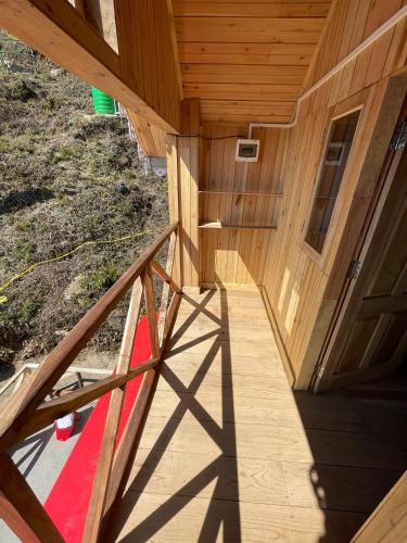 Балкон или терраса в Chimney Farmstay