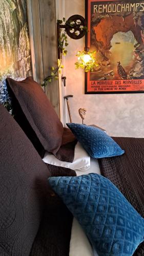 Posezení v ubytování "En Aqualye" chambre privative chez l'habitant