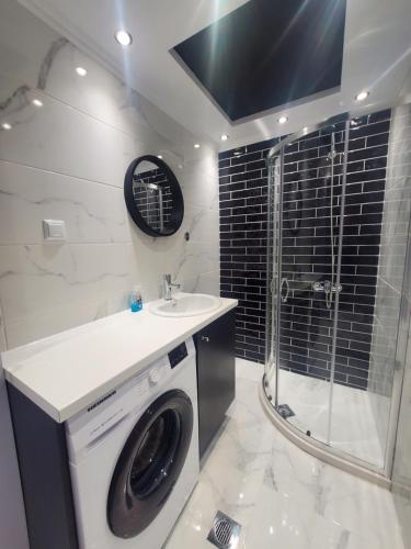 Kúpeľňa v ubytovaní Kavala silver apartment