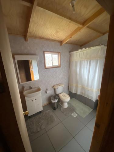 Ein Badezimmer in der Unterkunft Siempre Verde