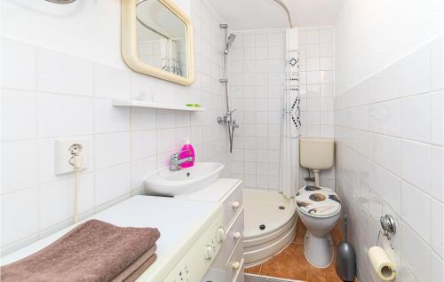 ห้องน้ำของ Gorgeous Apartment In Labin With Kitchen