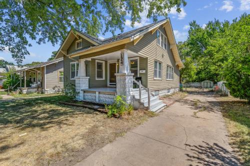 a house with a driveway in front of it at RENU at ICT St Claire House in Wichita