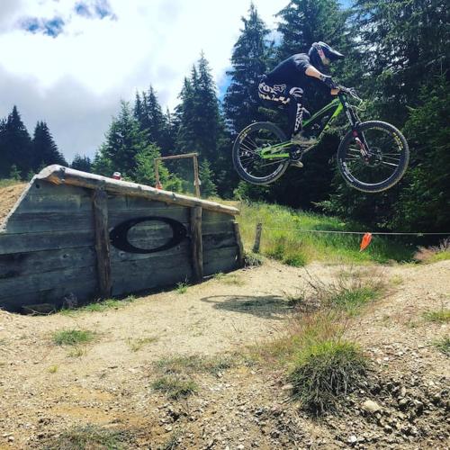 a person doing a trick on a bike in the air at Couples Gem - Sensational views Nr Morzine in La Côte dʼArbroz