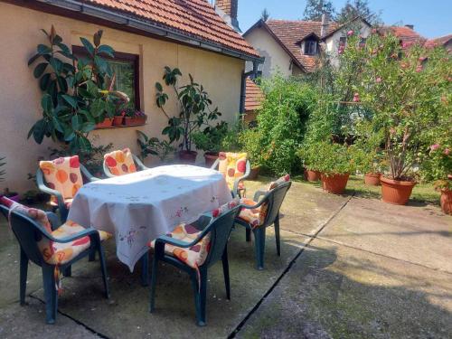 Apartman Đurđevak ,Banja Koviljačaにある庭