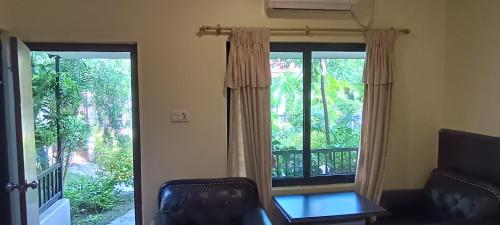 Pokhara Cottageにあるシーティングエリア