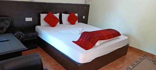 Pokhara Cottageにあるベッド