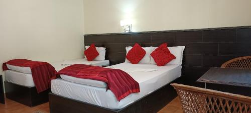 Pokhara Cottageにあるベッド