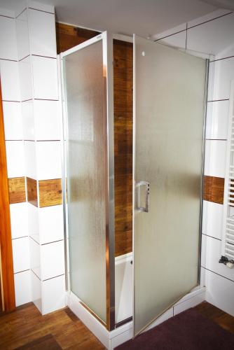 Koupelna v ubytování Apartmán Restaurace 16