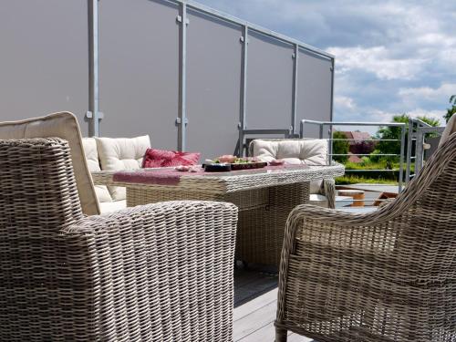 Χώρος καθιστικού στο Willma Apartmenthaus