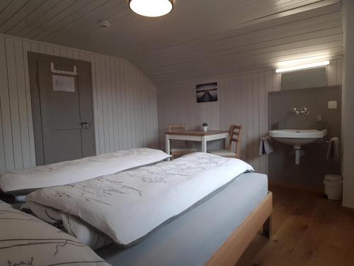 Postel nebo postele na pokoji v ubytování Casa Crap