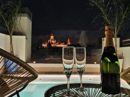Luxury Penthouse with private pool Setas monument