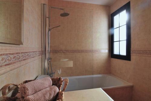 Phòng tắm tại Exclusiva Villa de Lujo (5*****) en Corralejo - Fuerteventura (Islas Canarias)
