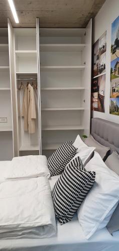 Postel nebo postele na pokoji v ubytování HOUSE G