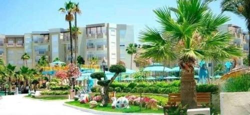 Zahrada ubytování PALM LAKE RESORT FOLLA