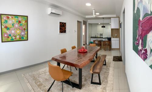 Køkken eller tekøkken på The Caśa Homestay