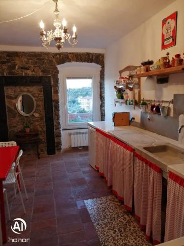 Η κουζίνα ή μικρή κουζίνα στο Vezzhouse