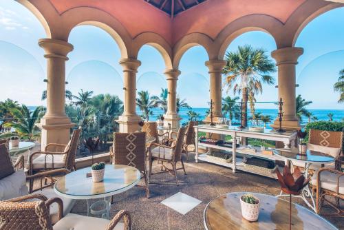 a view of the ocean from the lobby of a resort at JOIA El Mirador by Iberostar -Adults Only in Adeje