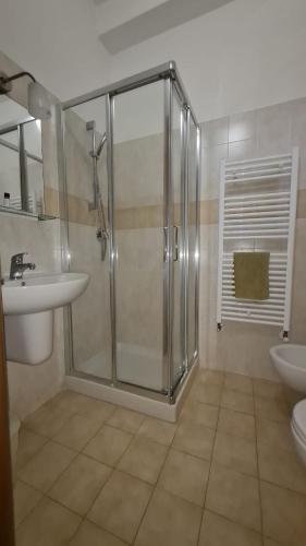 Ein Badezimmer in der Unterkunft B&B Verdeoliva