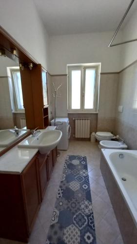 Koupelna v ubytování Villetta in pietra