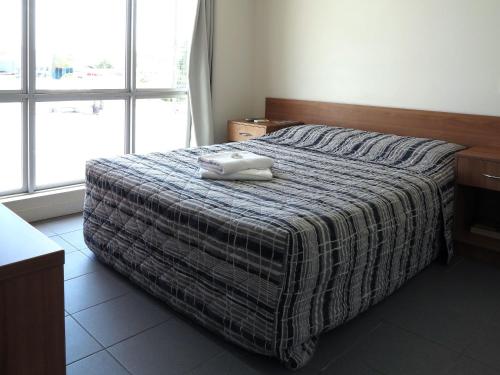 Postel nebo postele na pokoji v ubytování Upper Ross Hotel