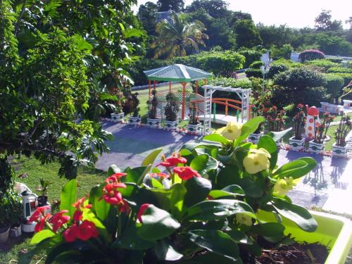 Jardin de l'établissement Villa Ludivine