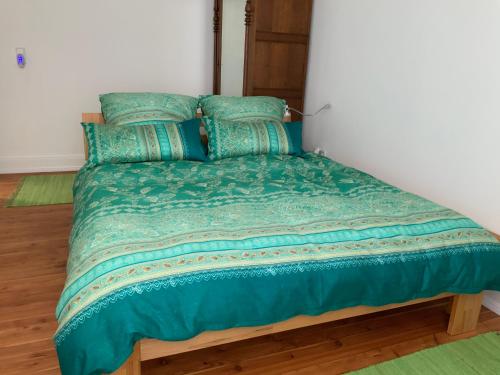 Ένα ή περισσότερα κρεβάτια σε δωμάτιο στο Ferienhaus Mosel 2.0