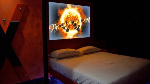 Katil atau katil-katil dalam bilik di C rooms - Love Motel Monza