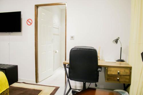 TV a/nebo společenská místnost v ubytování Pitikwe Hill Guesthouse