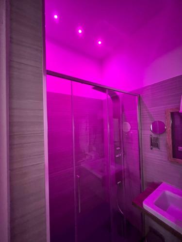 Koupelna v ubytování Domus Flavia B&B