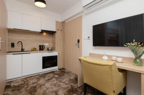 Dapur atau dapur kecil di Willa Grand