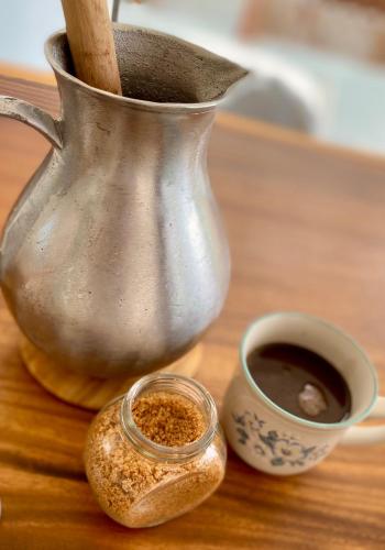 Azul de Panglao Hotelにあるコーヒーまたはお茶