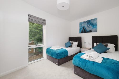 Gallery image of Town Center 2 bed Serviced Apartment 08 with parking, Surbiton By 360Stays in Surbiton