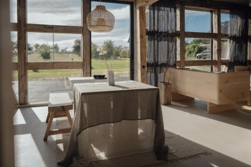 Posezení v ubytování Tilia authentic home, butikowe apartamenty nad morzem