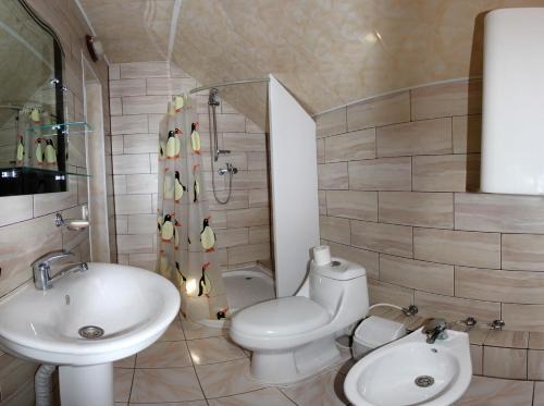 Ένα μπάνιο στο Kovcheg Holiday Home