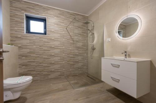 Koupelna v ubytování Hotel Nicoleta