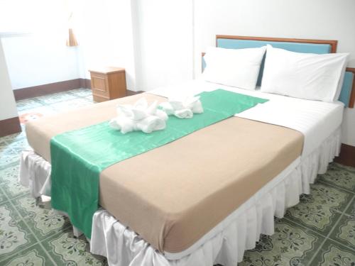 Krevet ili kreveti u jedinici u objektu Nam Pueng Place 1