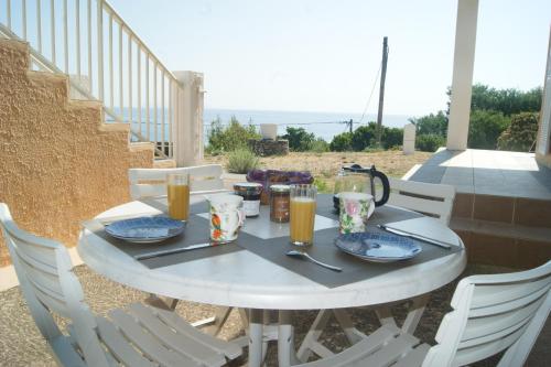 Balkón nebo terasa v ubytování Bel appartement avec vue sur mer - Les Palmiers