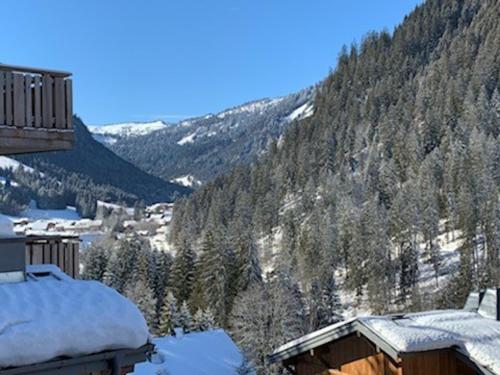 Appartement cocooning avec balcon et garage à Châtel, pour 4 personnes