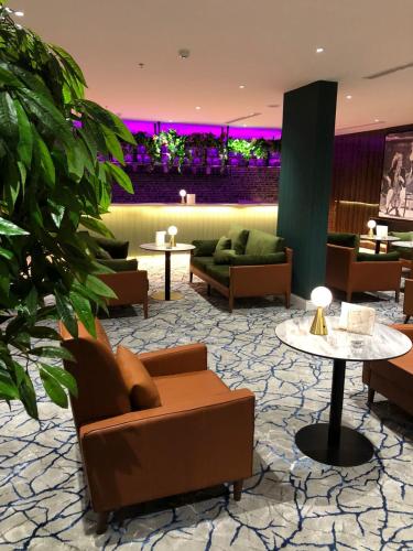 Posezení v ubytování Dana Hotel