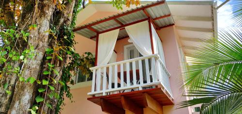 Μπαλκόνι ή βεράντα στο Villa Casa Azul & Arena Blanca Apartamentos