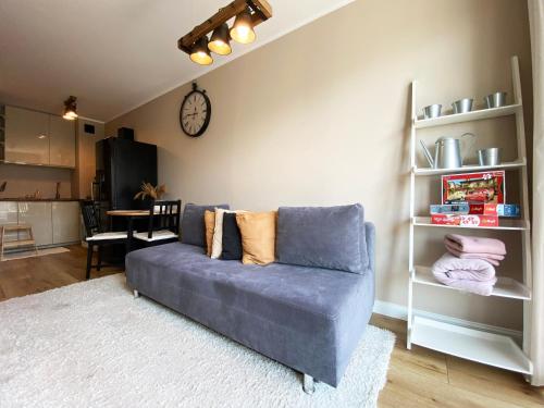 Posedenie v ubytovaní Apartament Cashmere Beige przy Porcie Jachtowym