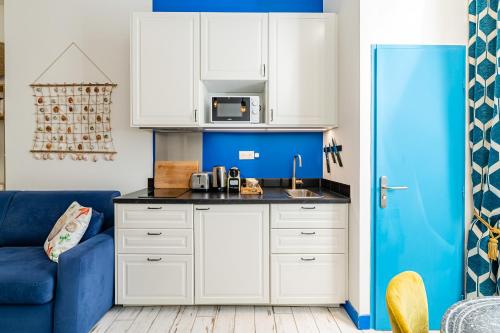 Studio Shell 22M2, 120m Vieux-Port, Clim, Wifi, Accès autonome avec code photo 10