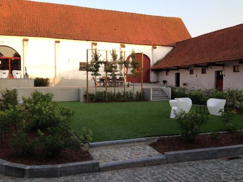 Zahrada ubytování B&B Hof ter Kwaremont