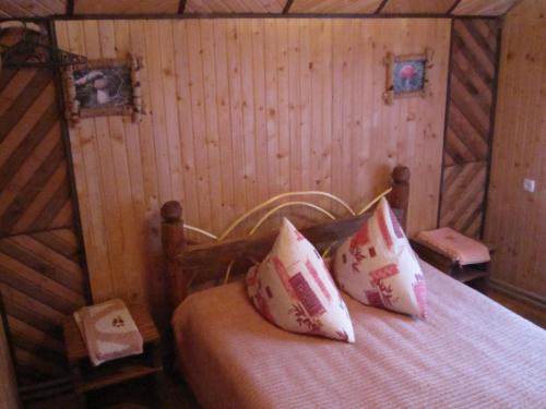 Llit o llits en una habitació de Teremok