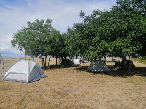 Un paisaje natural cerca del camping